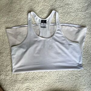 White Nike dri-fit tank top